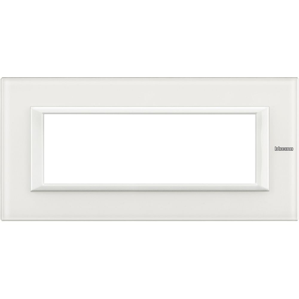 Placca Rettangolare Axolute 6 Moduli BTICINO HA4806VBB