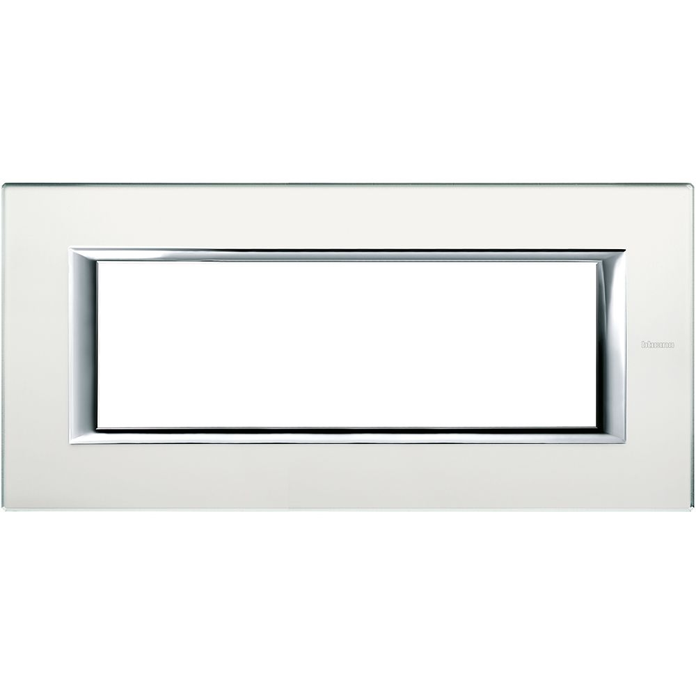 Placca Rettangolare Axolute 6 Moduli BTICINO HA4806VSA