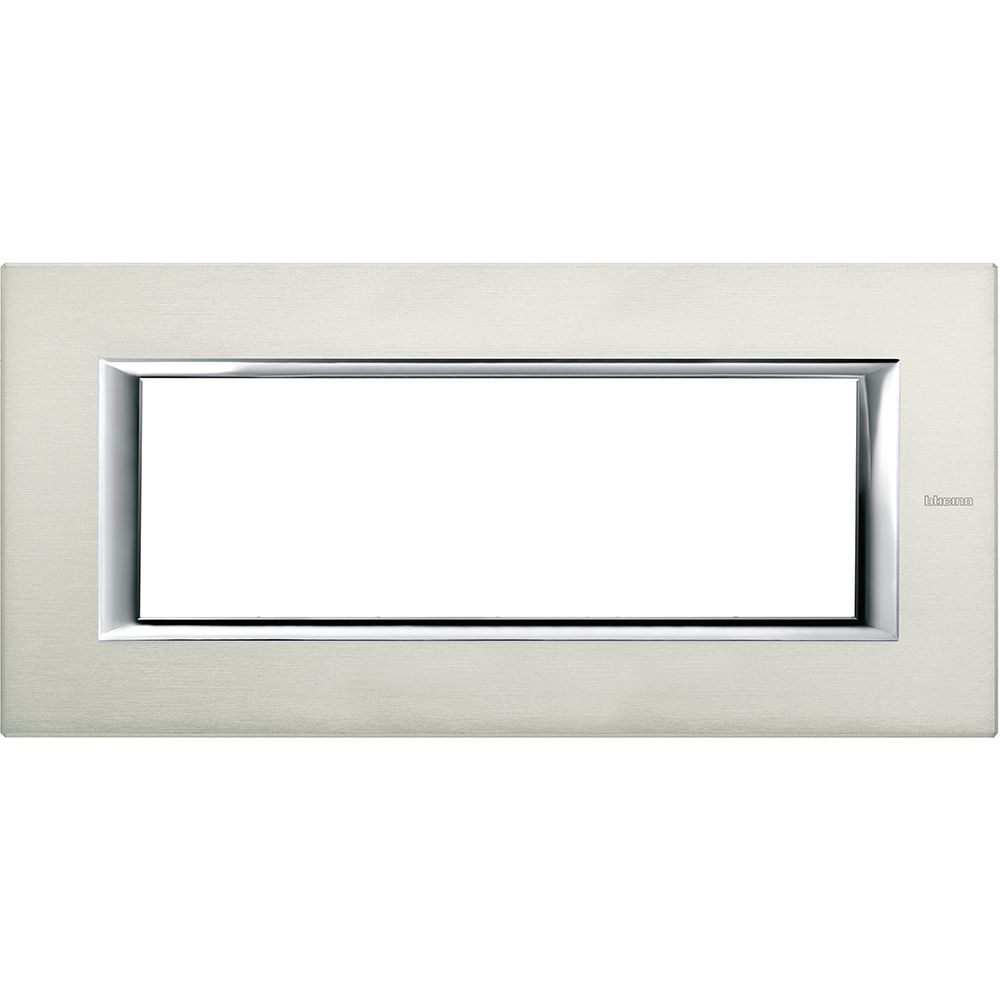 Placca Rettangolare Axolute 6 Moduli BTICINO HA4806XC