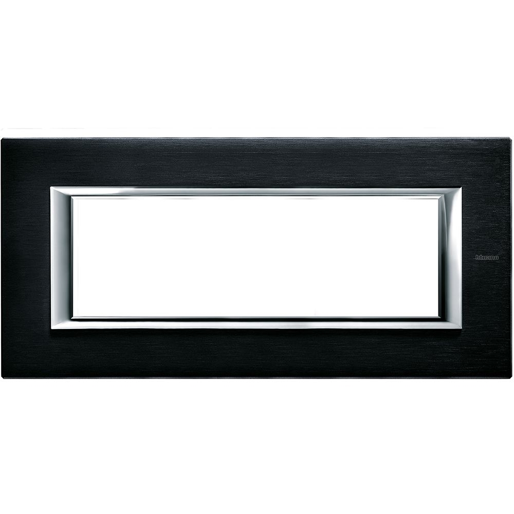 Placca Rettangolare Axolute 6 Moduli BTICINO HA4806XS
