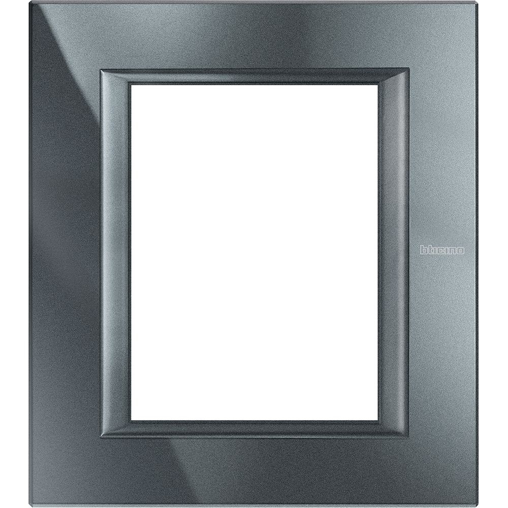 Placca Rettangolare Axolute 3+3 Moduli BTICINO HA4826HS