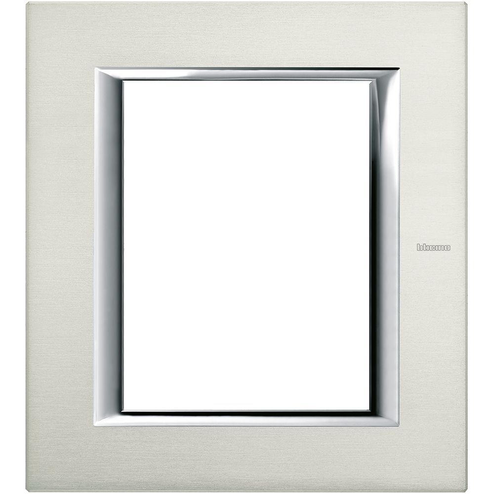 Placca Rettangolare Axolute 3+3 Moduli BTICINO HA4826XC