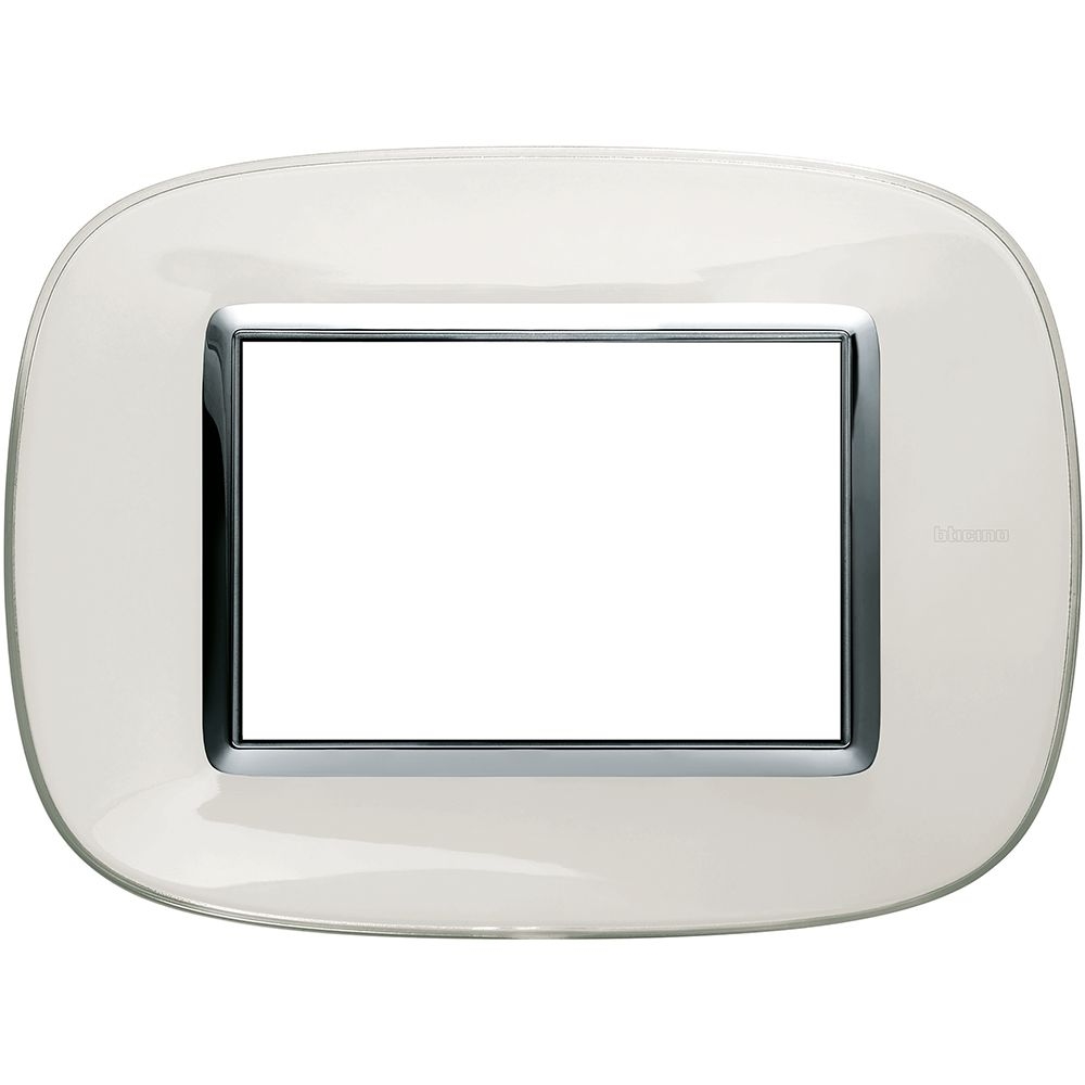 Placca Ellittica Axolute 3 Moduli BTICINO HB4803DB