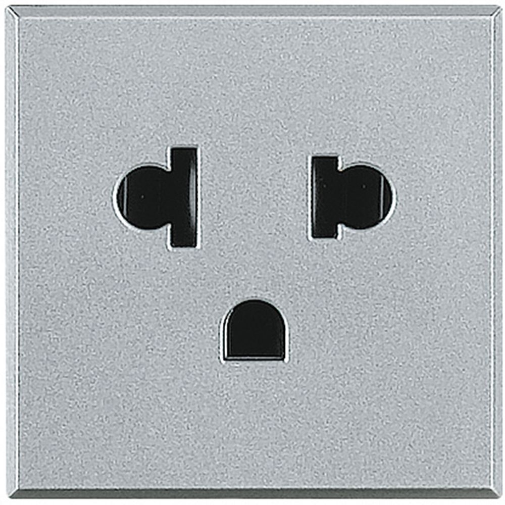 Presa 2P+T 16A 127/250Vac Standard Euroamericano BTICINO HC4126