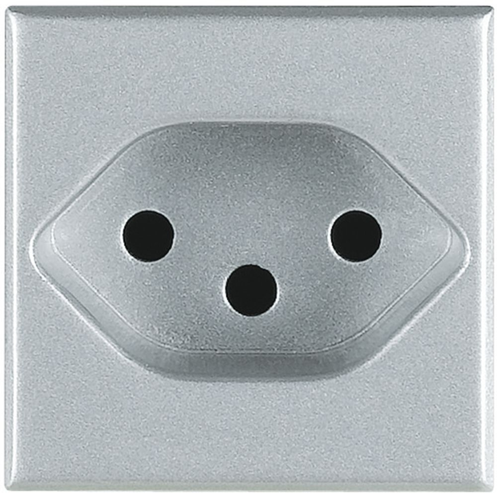 Presa 2P+T 10A 250Vac Standard Svizzera BTICINO HC4164/13