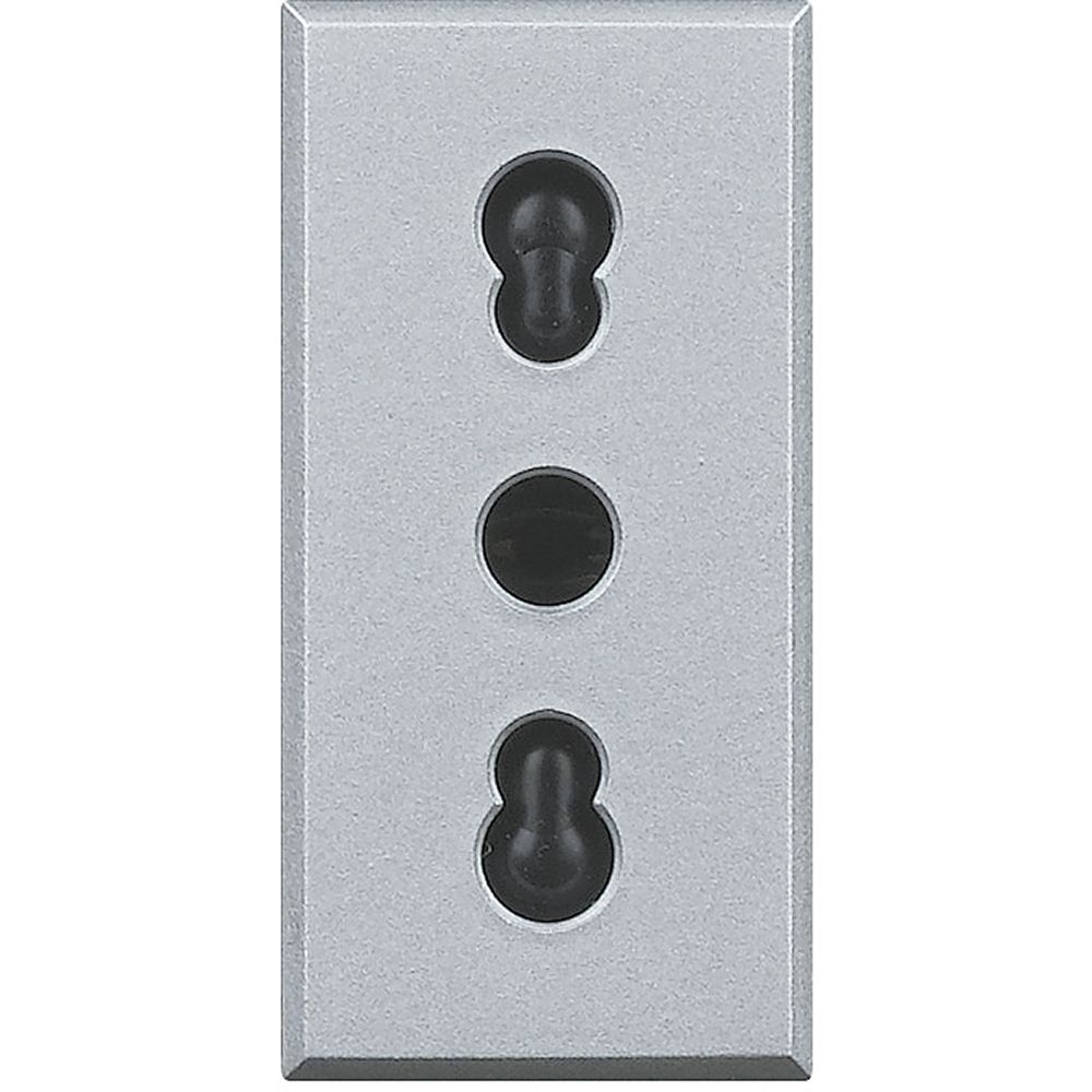 Presa 2P+T 10/16A 250Vac - Bipasso Interasse 19-26Mm BTICINO HC4180