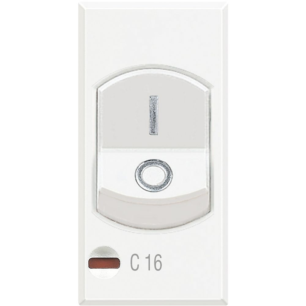 Interruttore Magnetotermico 1P+N 16A 230Vac Icn= 1500A BTICINO HD4301A16
