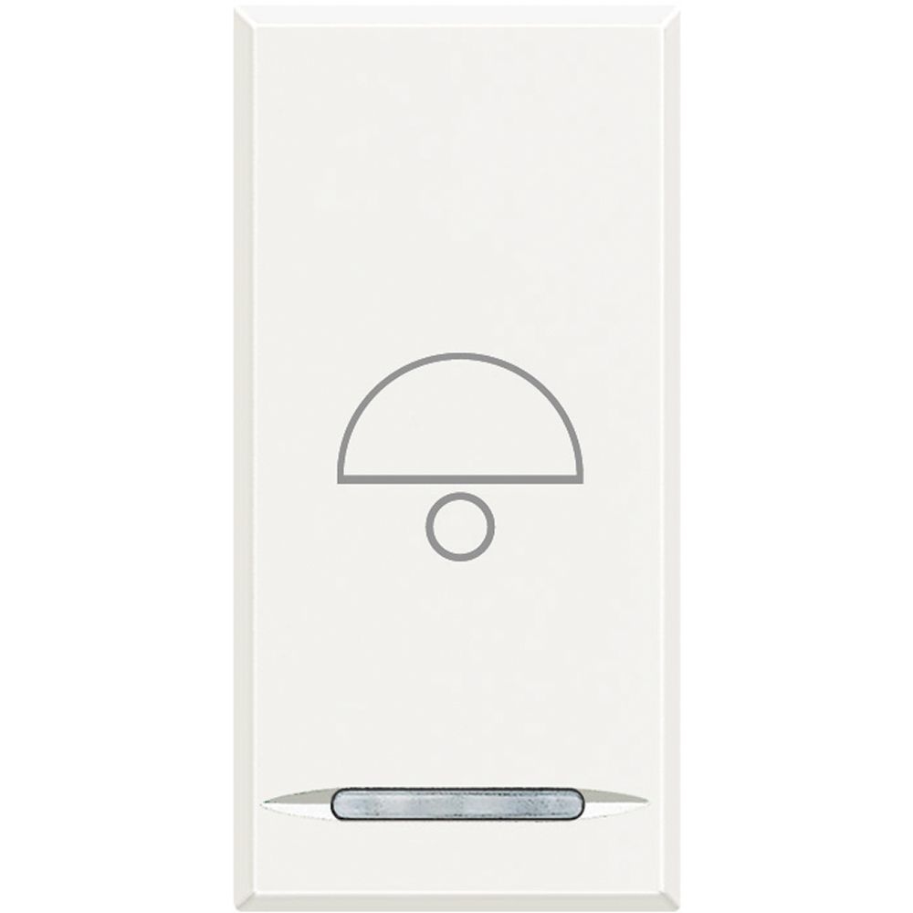 Copritasto Axolute 1 Funzione Con Lente Simbolo Campana BTICINO HD4915BB