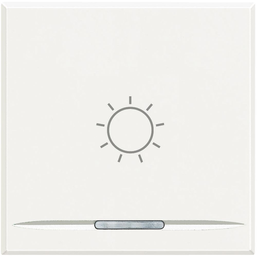 Copritasto Axolute 1 Funzione Con Lente Simbolo Luce BTICINO HD4915M2BA