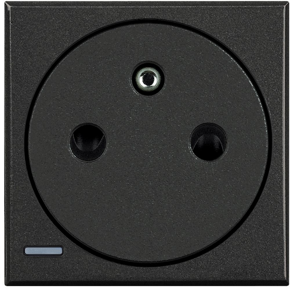 Presa Bipasso Flat Standard Francese 2P+T 10/16 A BTICINO HS4142AF