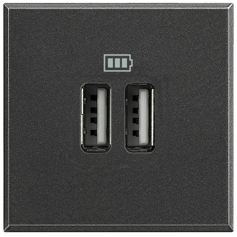 Caricatore Usb Per Ricarica Rapida BTICINO HS4285C2
