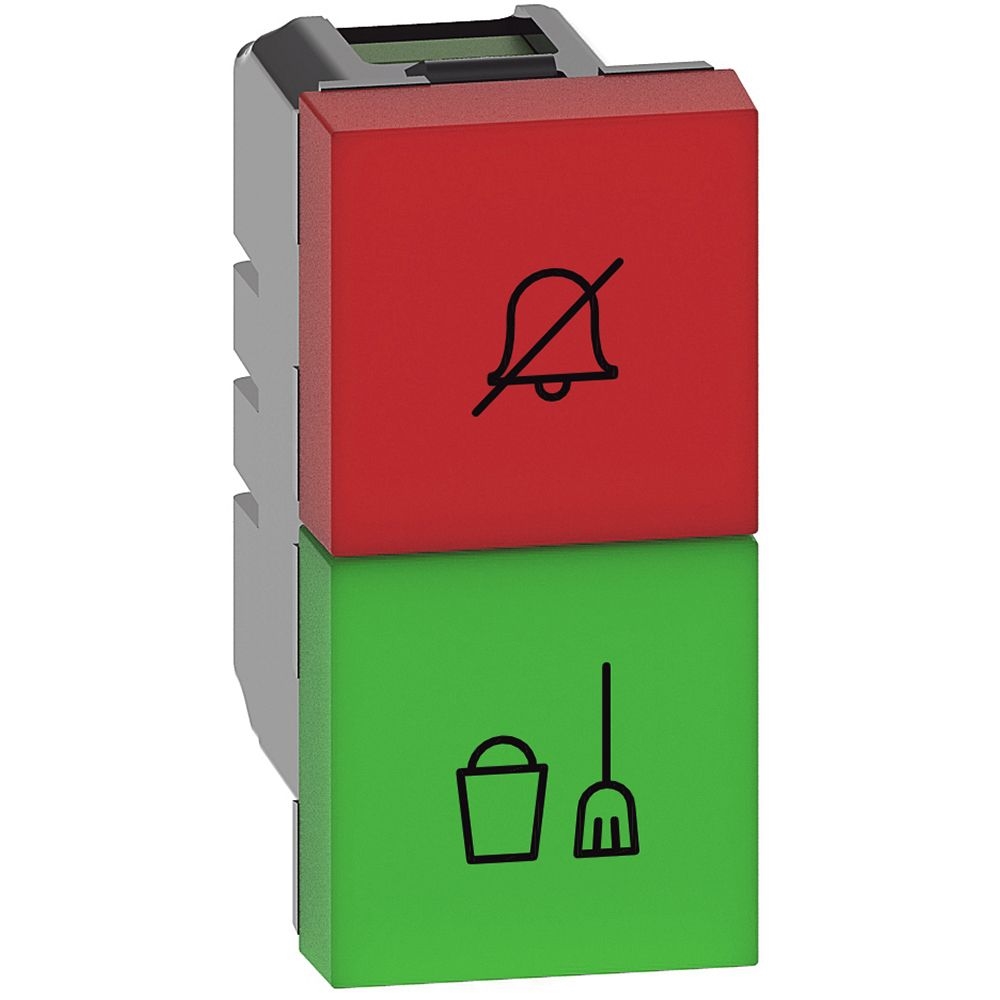 Portalampada Con Due Led Integrati, Uno Di Colore Verde L'Altro Di Colore Rosso BTICINO J4373