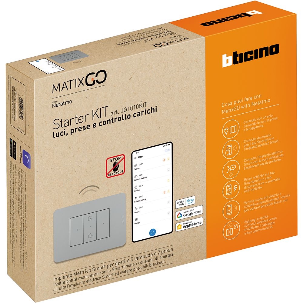 Starter Kit Per Gestire Le Luci BTICINO JG1010KIT