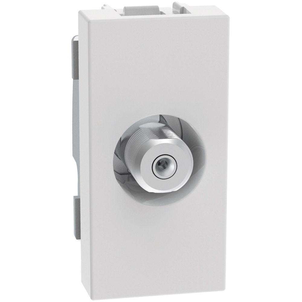 Connettore Coassiale Tv Tipo F - Impedenza 75 Ohm - Aggancio A Vite BTICINO JW4202F