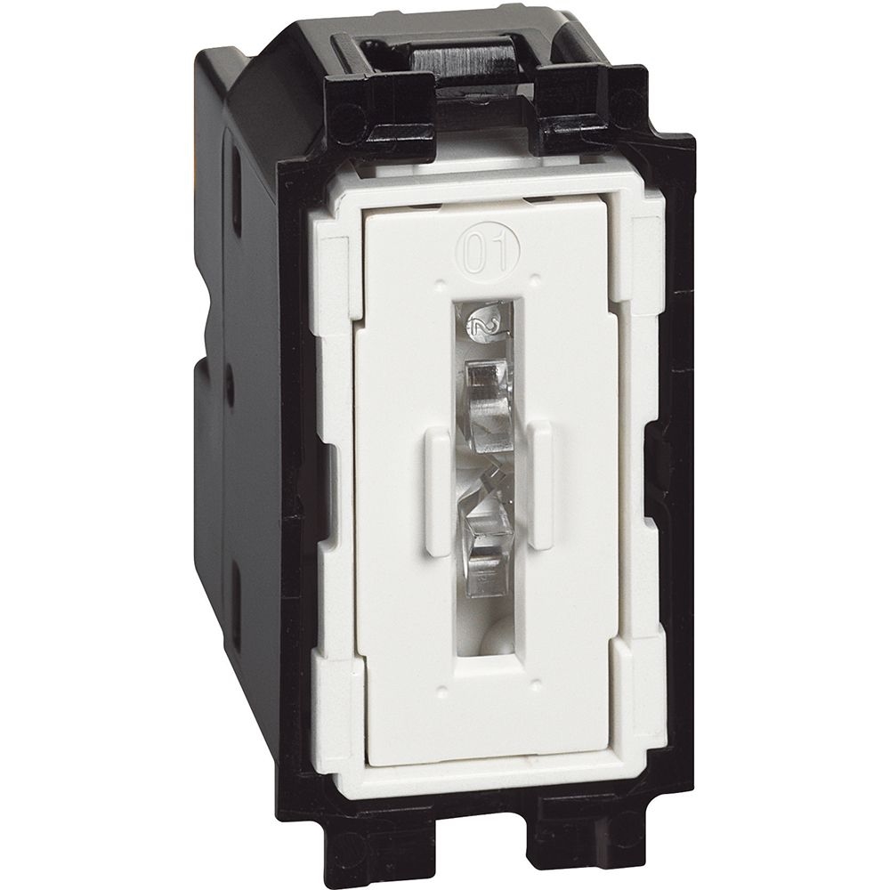 Pulsante 1P (No) 10A 250Vac Con Morsetti Automatici BTICINO K4005 Living Now