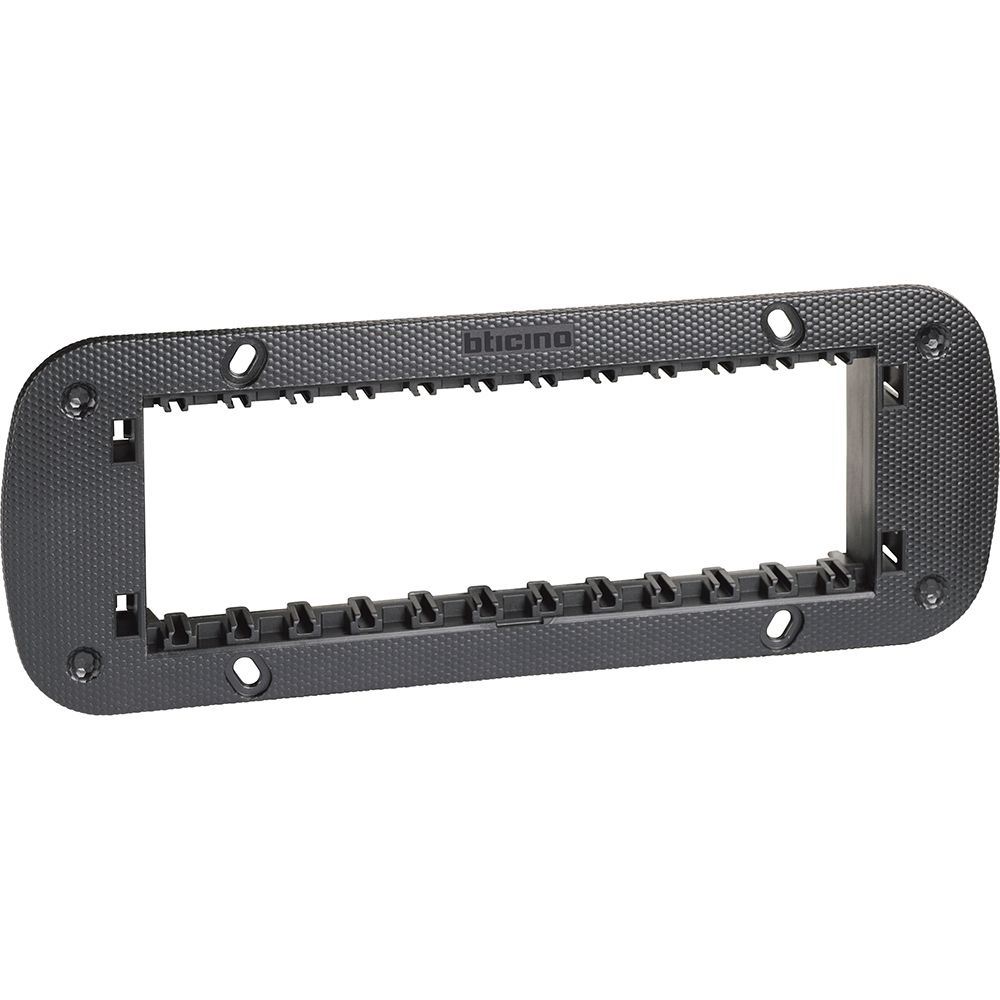 Supporto 6 Moduli Fornito Con Valva Di Protezione BTICINO K4706