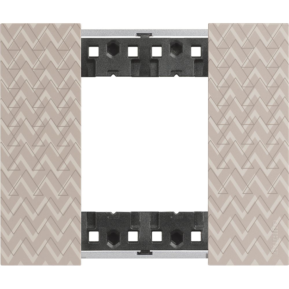 Placca Living Now 2 Moduli BTICINO KA4802MM