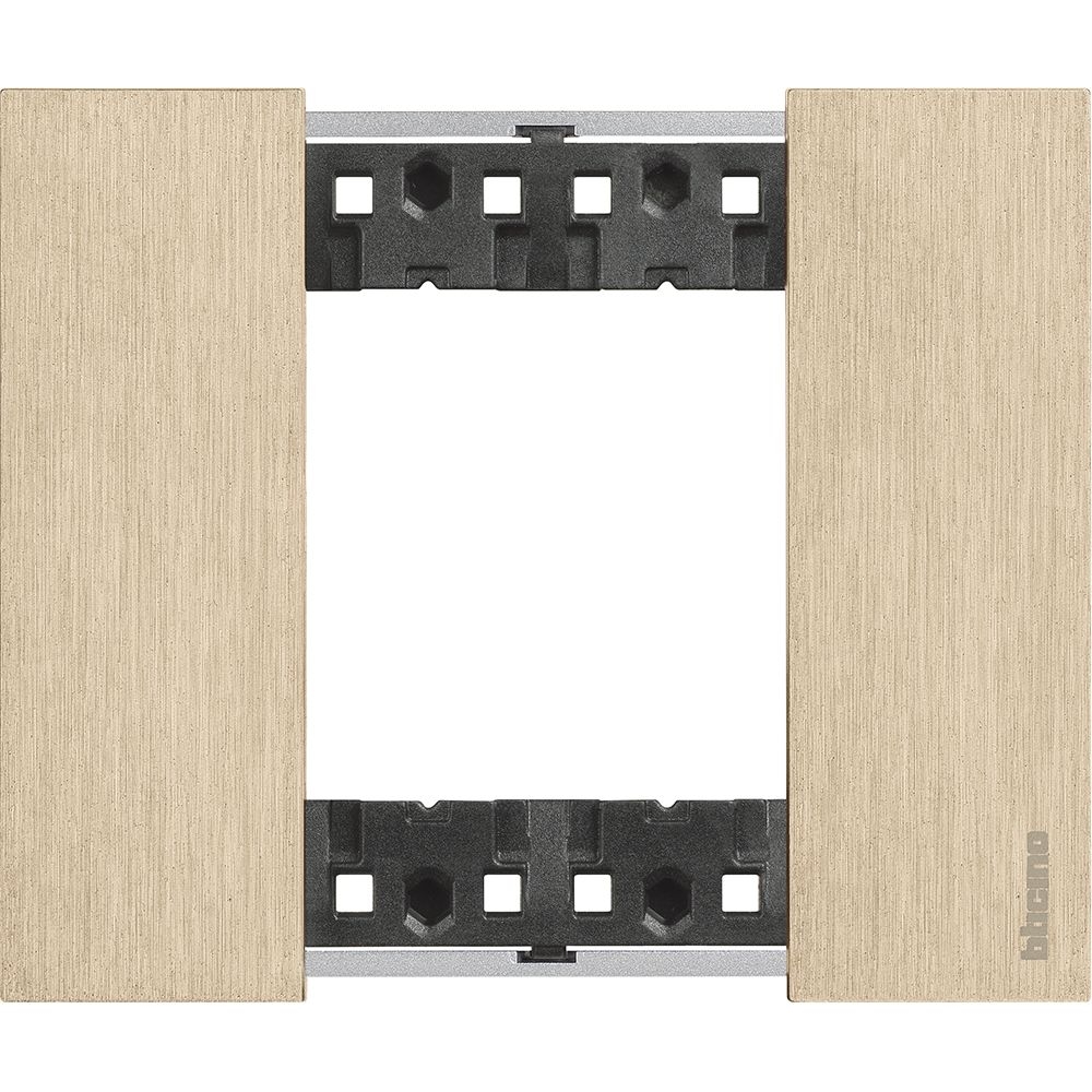 Placca Living Now 2 Moduli BTICINO KA4802ZW