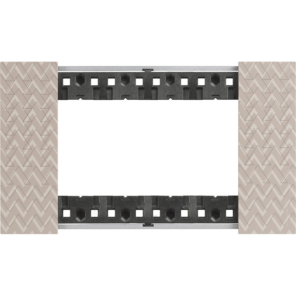 Placca Living Now 4 Moduli BTICINO KA4804MM