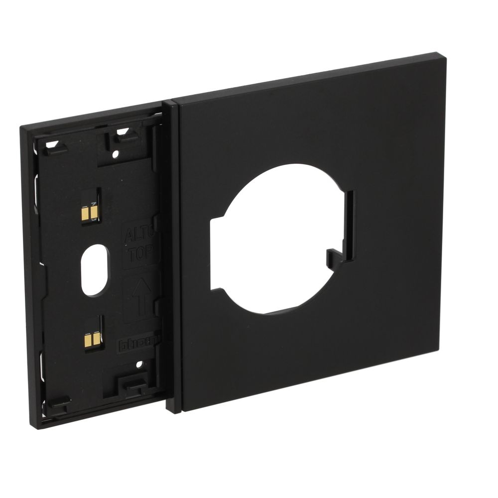 Frame Elettrificato Con Mostrina Presa Italiana E Tedesca BTICINO KG8103M03