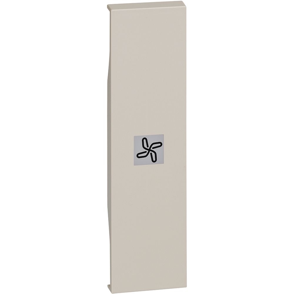 Cover Illuminabile Con Simbolo Ventola - 1 Modulo, Sand BTICINO KM01RN