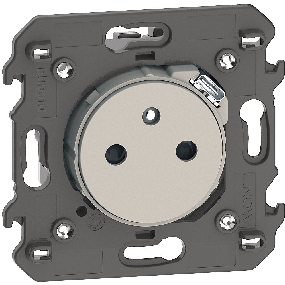Presa Flat Standard Francese/Belga 2P+T 16A Con Caricatore Usb BTICINO KM4142USB
