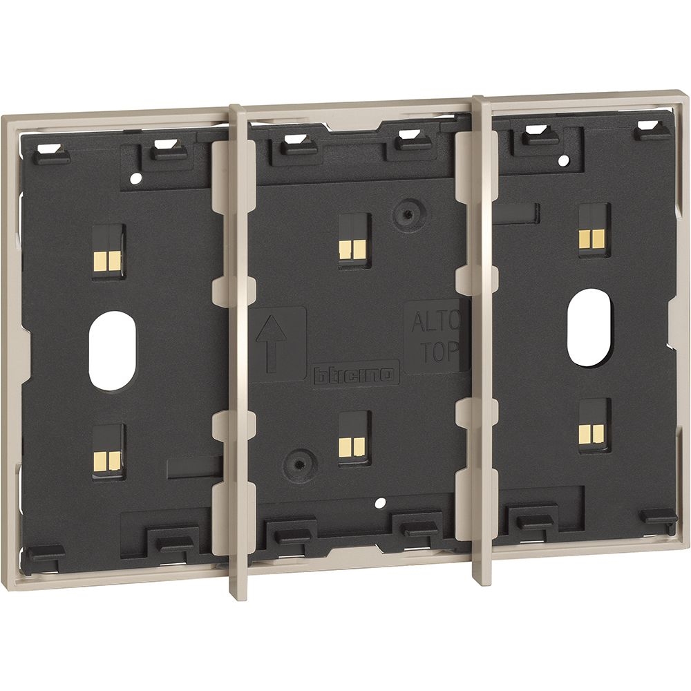 Frame Elettrificato Con Barrette Estetiche BTICINO KM8103