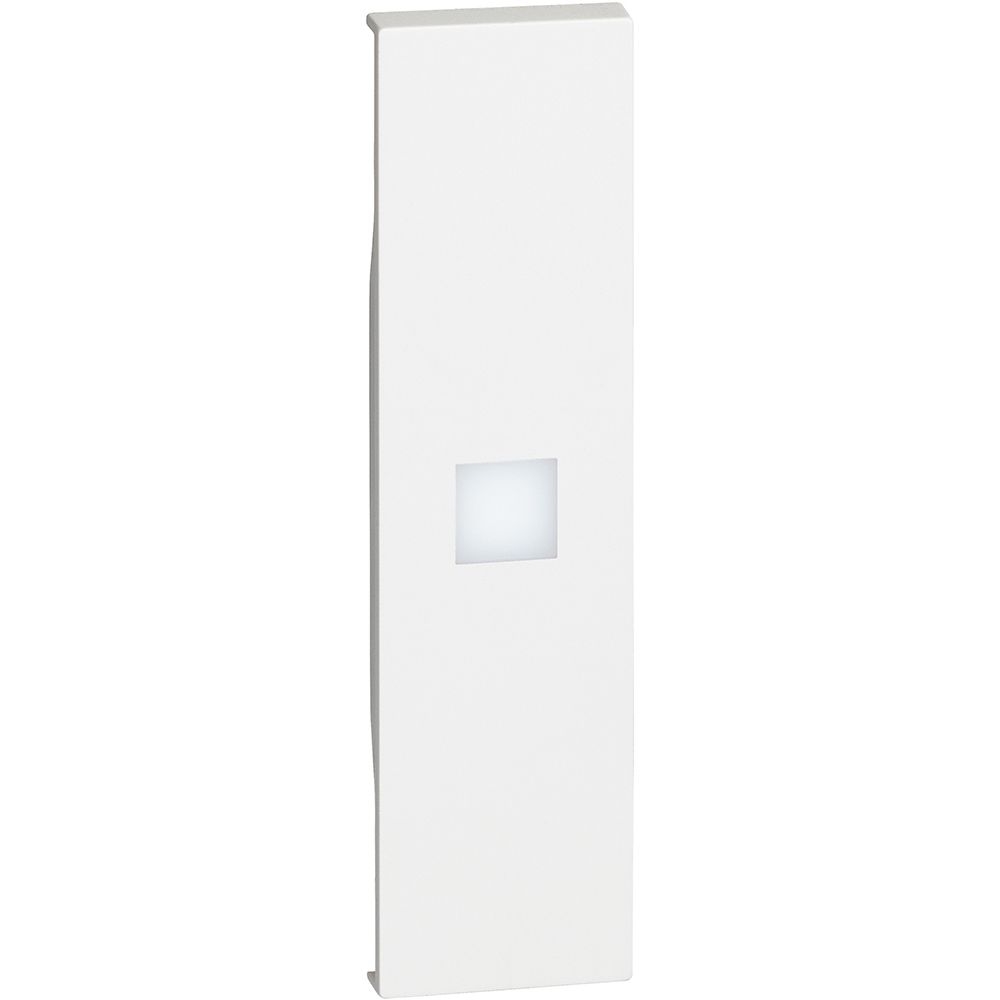 Cover Illuminabile Alta Luminosità - 1 Modulo, Bianco BTICINO KW01X