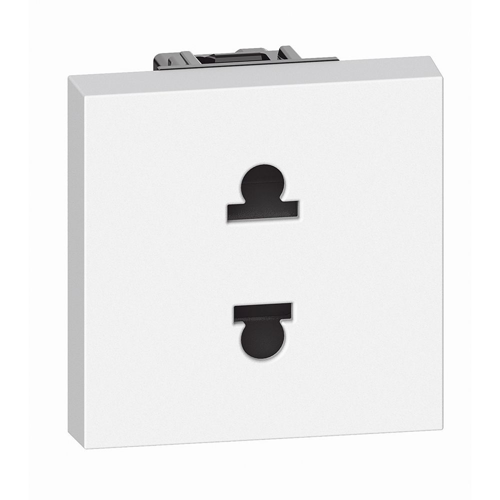 Presa 2P 16A 127/250Vac Standard Euroamericano BTICINO KW4125