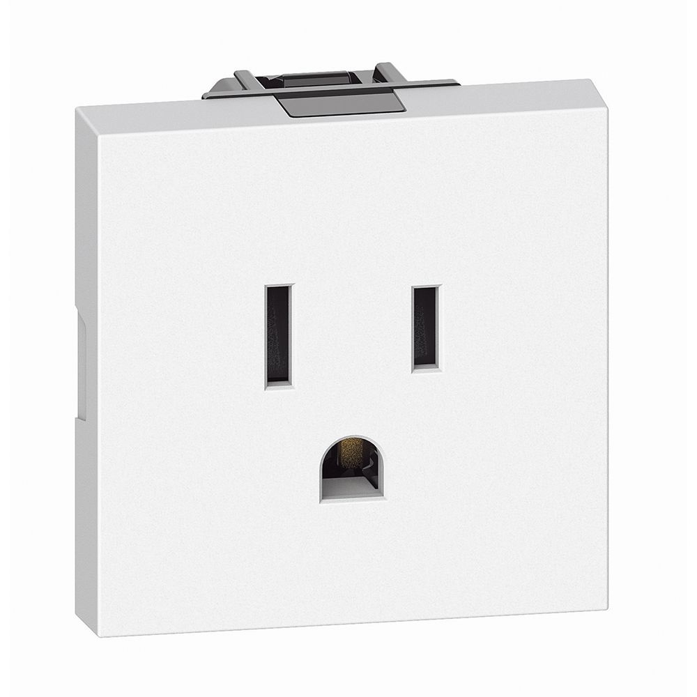 Presa 2P+T 15A 127/250Vac Standard Americano BTICINO KW4129
