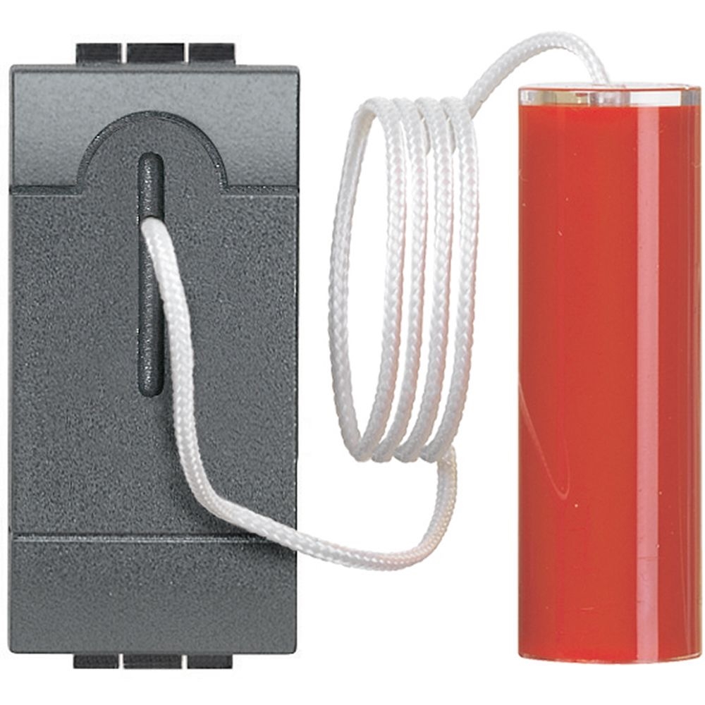 Pulsante A Tirante 1No 10 V 230Vac Per Allarme Bagno BTICINO L4033