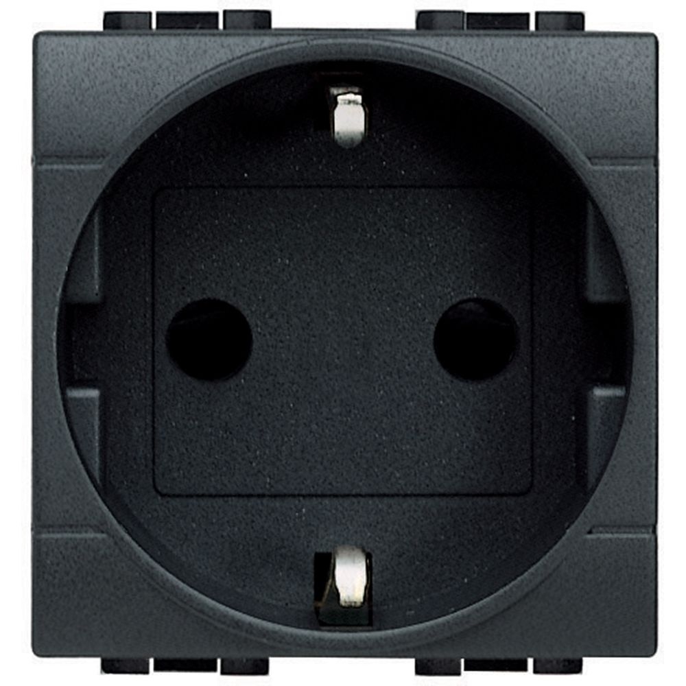 Presa 16 A - 250Vac 2P+T Standard Tedesco BTICINO L4141