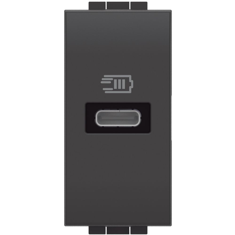 Caricatore Usb Tipo C Con Tensione 5 Vdc BTICINO L4192C