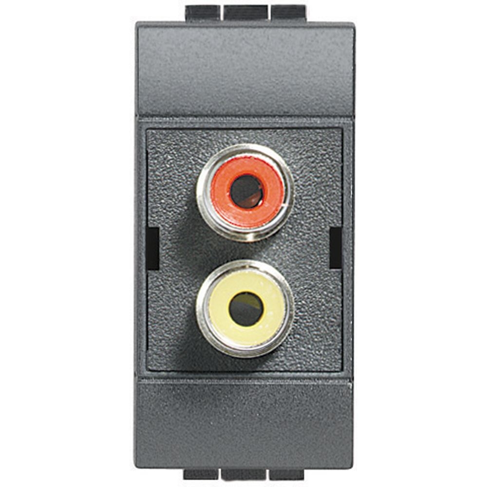 Doppio Connettore Tipo Rca BTICINO L4269R