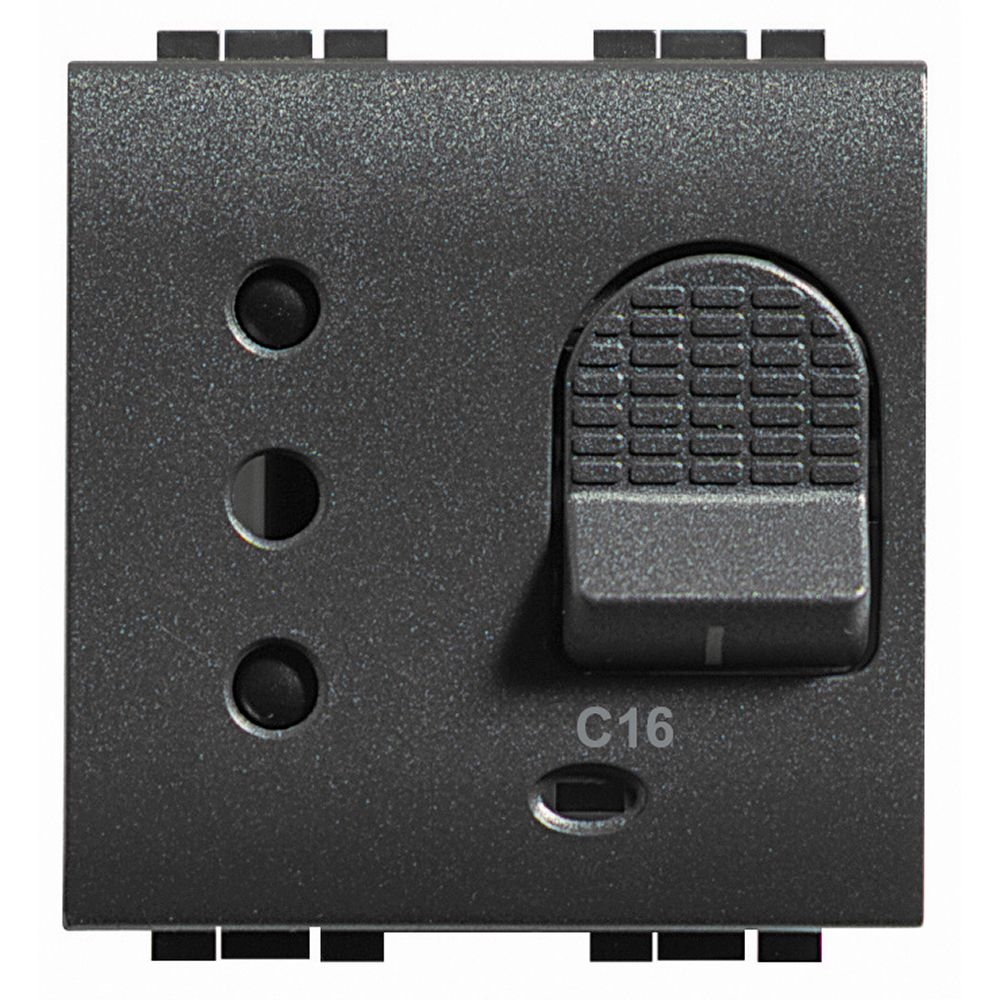 Presa Interbloccata Magnetotermica 2P+T 16A BTICINO L4311/16