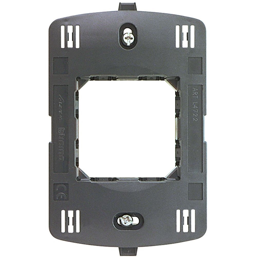Supporto 2 Moduli Orizzontali E Verticali BTICINO L4722