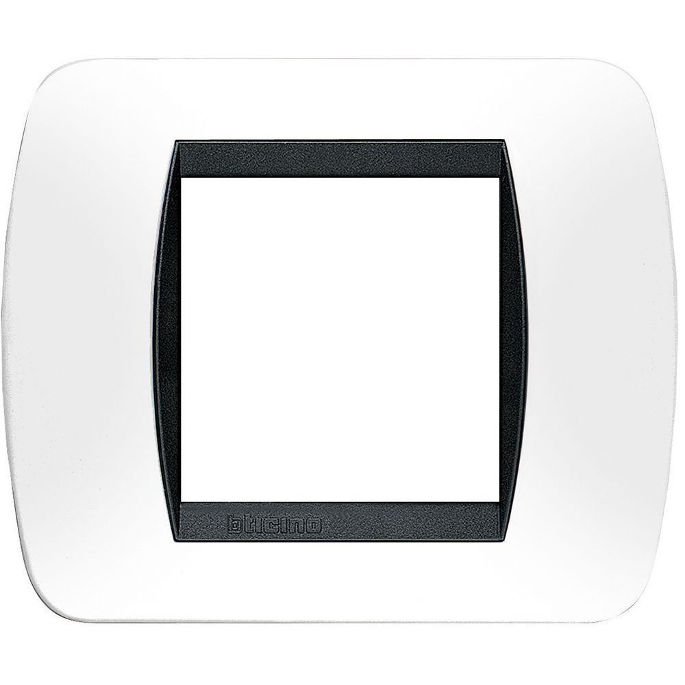 Placca Livinglight 2 Moduli BTICINO L4802PB