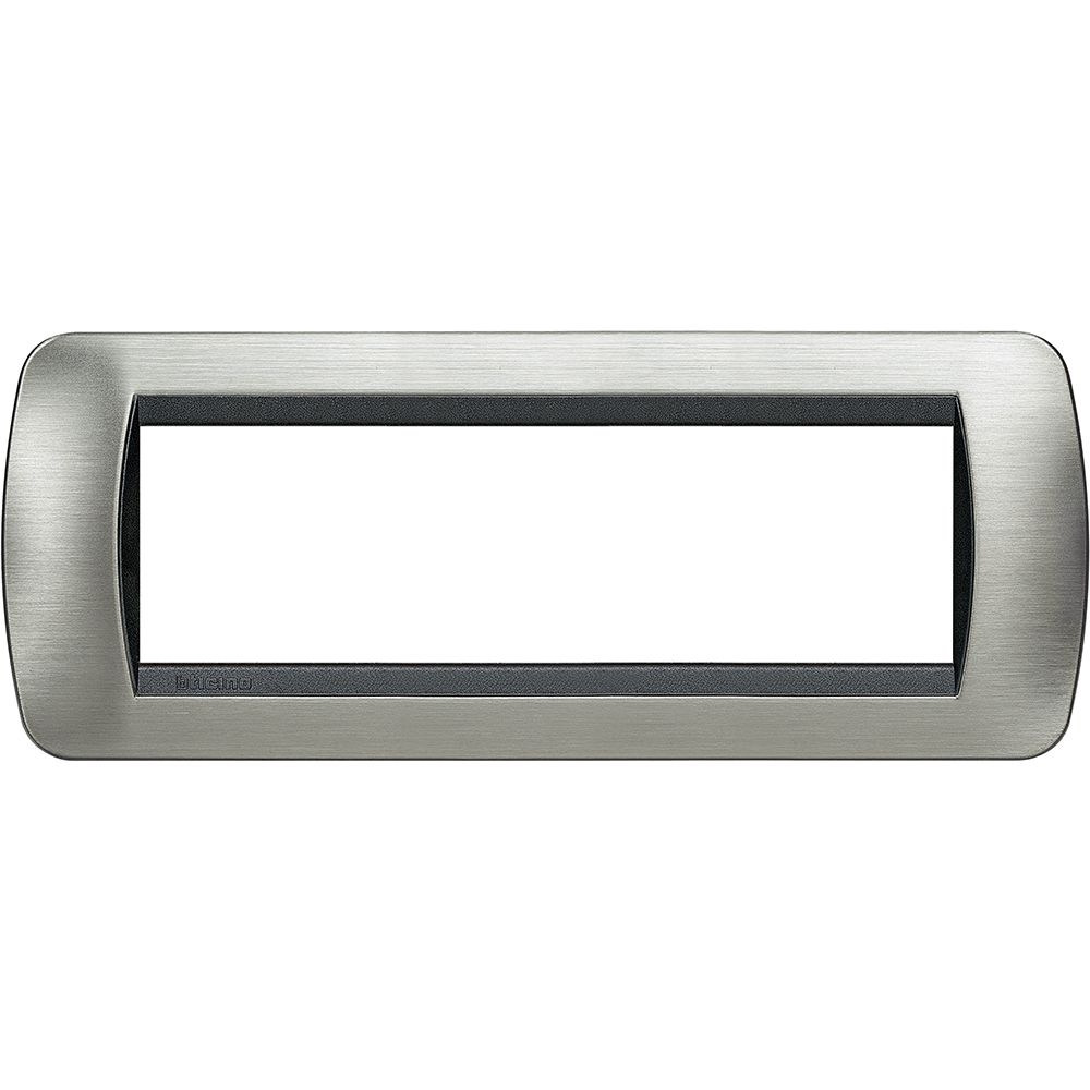 Placca Living International 7 Moduli BTICINO L4807ACS