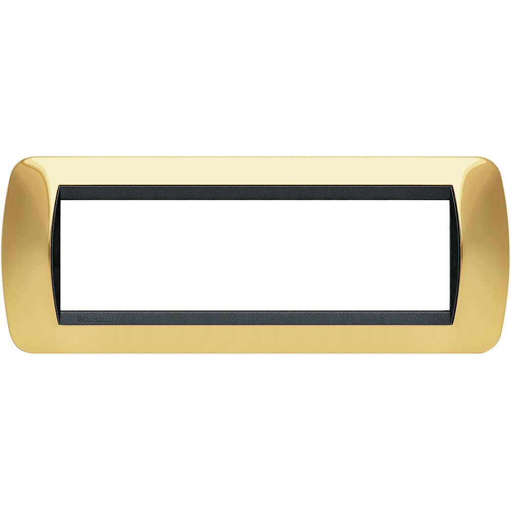 Placca Living International 7 Moduli BTICINO L4807OR