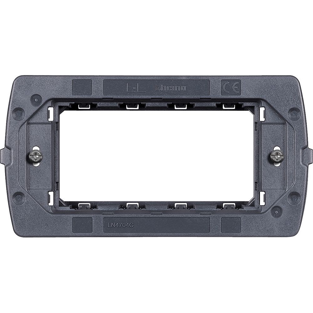 Supporto 4 Moduli Per Placche Air Lnc4804... - Fissaggio Con Viti BTICINO LN4704C