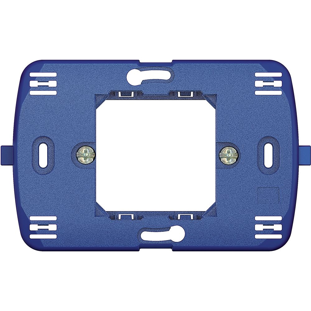 Supporto 2 Moduli Per Placche Quadre Art. Lna4819... - Fissaggio Con Graffette. BTICINO LN4719G