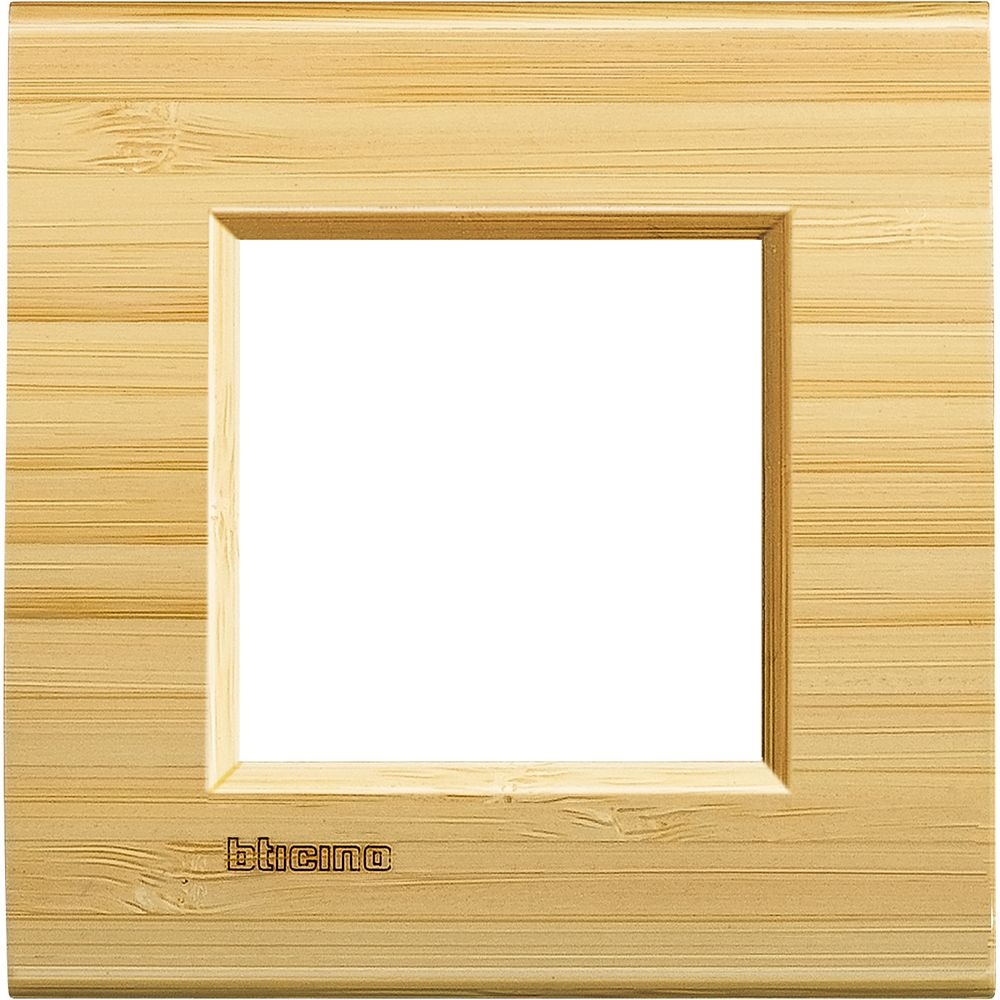 Placca Quadra Livinglight 2 Moduli BTICINO LNA4802LBA