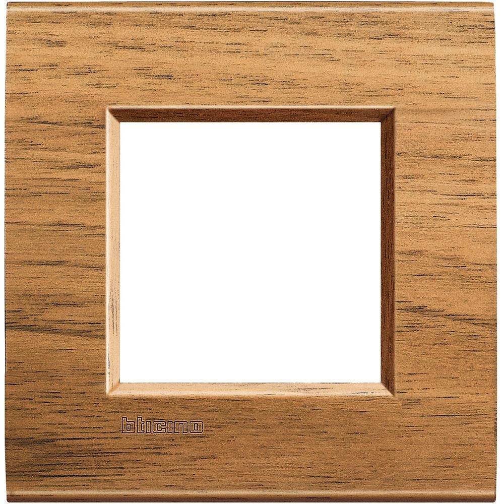 Placca Quadra Livinglight 2 Moduli BTICINO LNA4802LNC