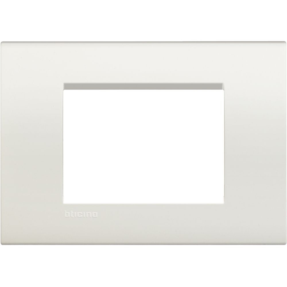 Placca Quadra Livinglight 3 Moduli BTICINO LNA4803BI