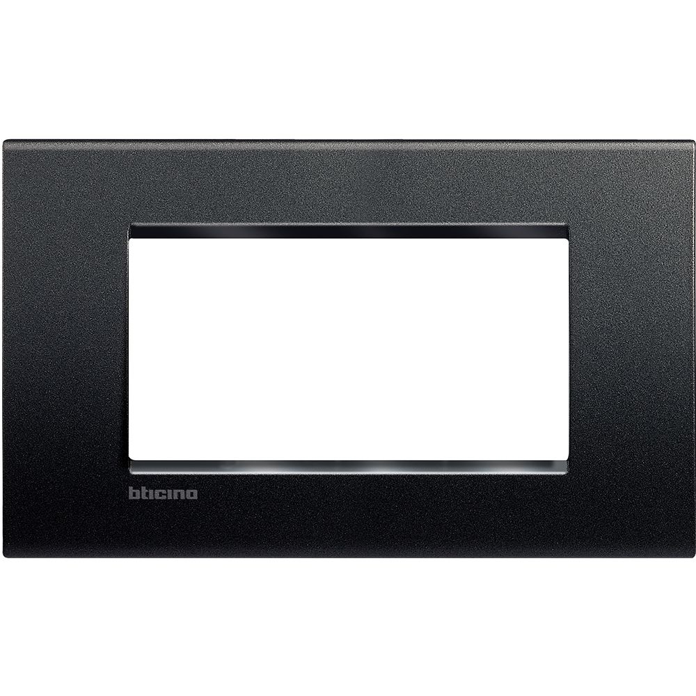 Placca Quadra Livinglight 4 Moduli BTICINO LNA4804AR