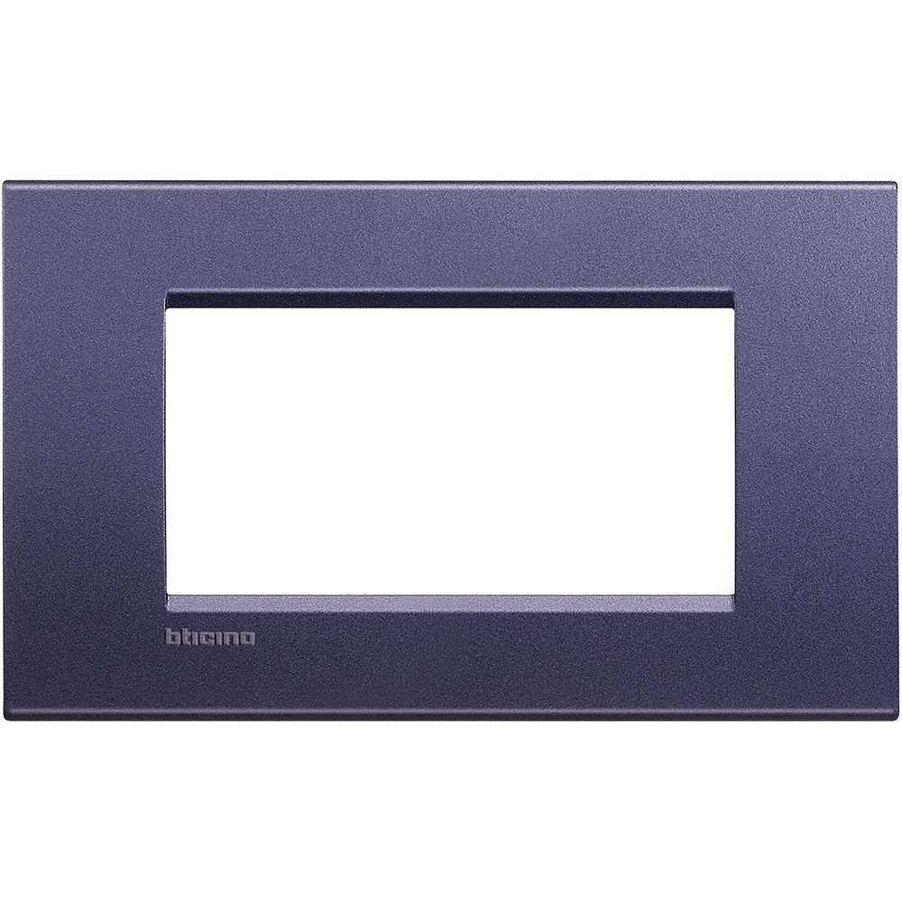 Placca Quadra Livinglight 4 Moduli BTICINO LNA4804CB