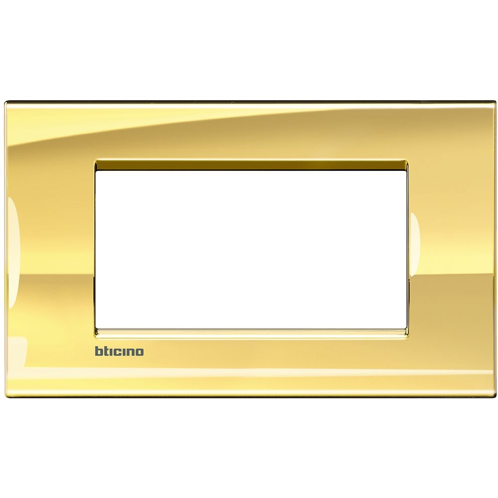 Placca Quadra Livinglight 4 Moduli BTICINO LNA4804OA