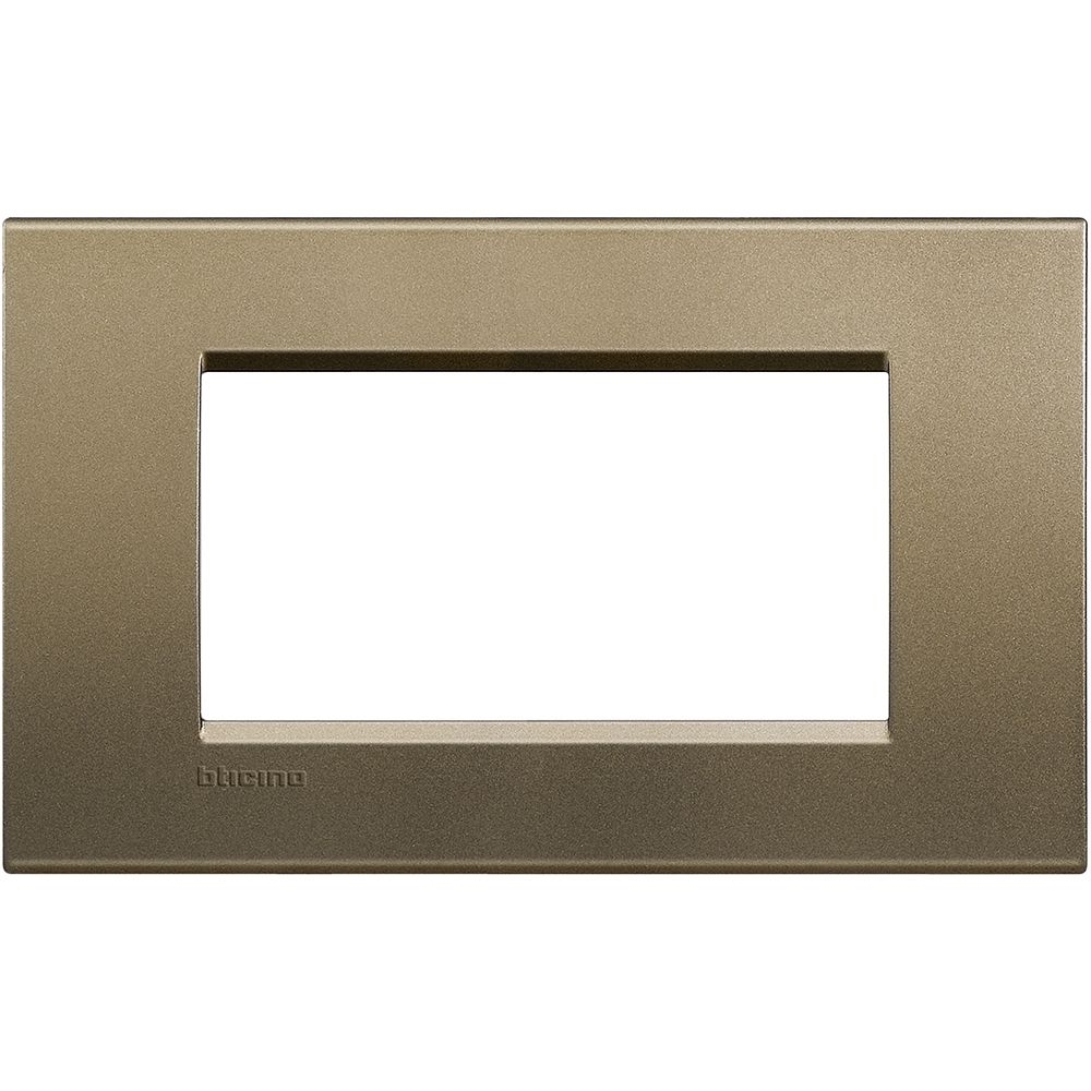 Placca Quadra Livinglight 4 Moduli BTICINO LNA4804SQ