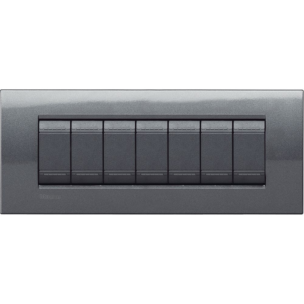 Placca Quadra Livinglight 7 Moduli BTICINO LNA4807AC