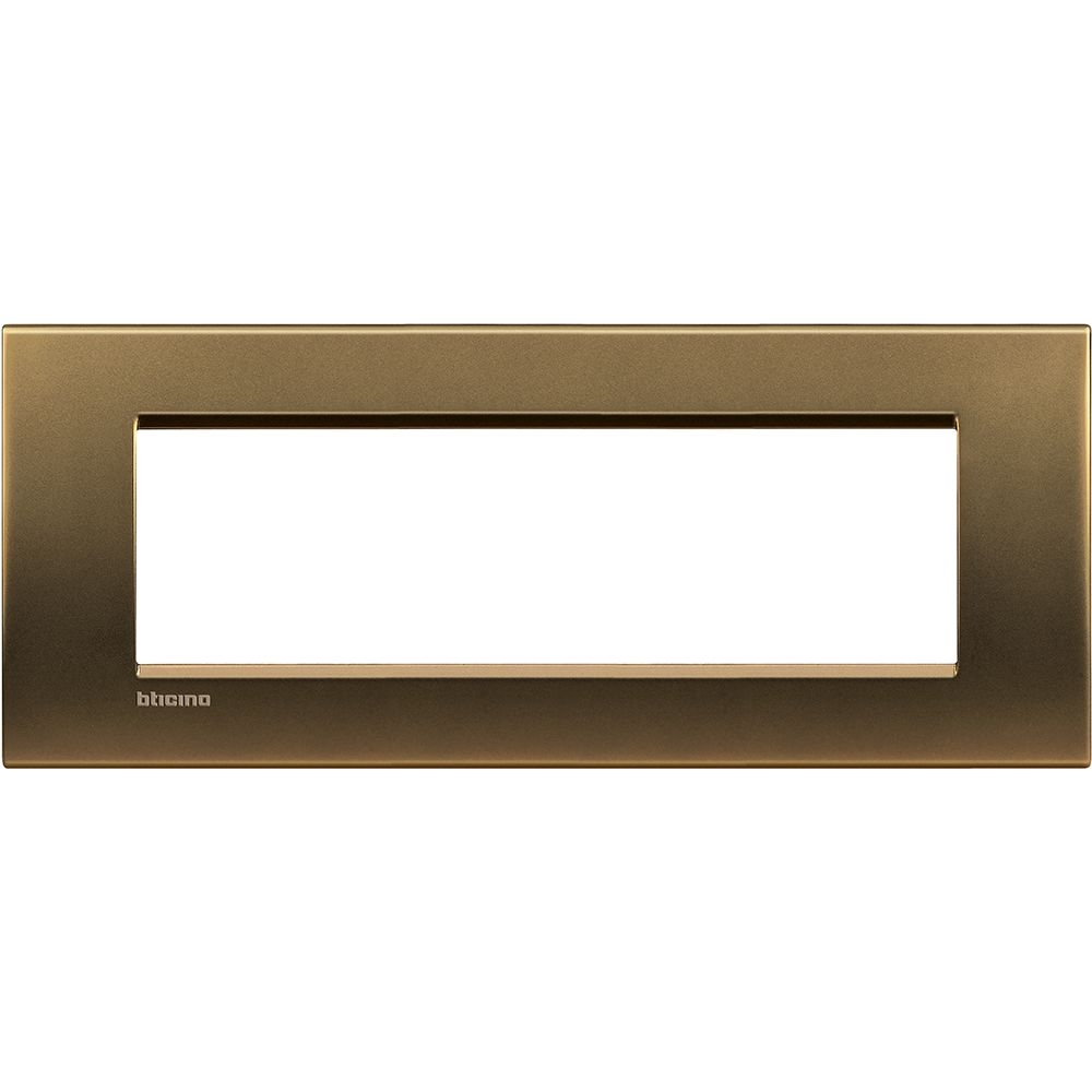 Placca Quadra Livinglight 7 Moduli BTICINO LNA4807BZ